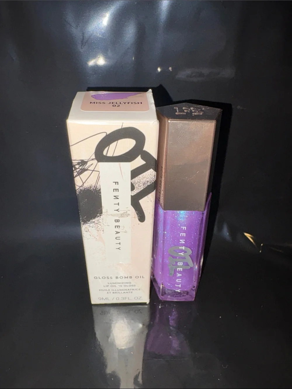 Fenty Beauty Gloss Bomb Oil - Miss Jellyfish Shimmery Purple